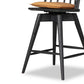 Lewis Swivel Bar + Counter Stool - Whiskey Saddle