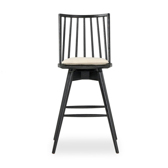 Lewis Swivel Bar + Counter Stool - Antwerp Natural