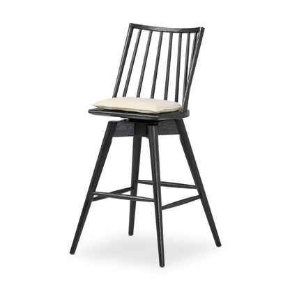 Lewis Swivel Bar + Counter Stool - Antwerp Natural