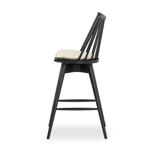 Lewis Swivel Bar + Counter Stool - Antwerp Natural