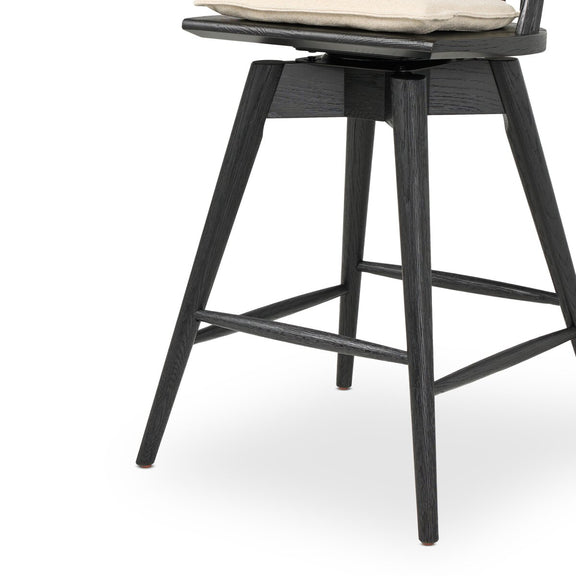 Lewis Swivel Bar + Counter Stool - Antwerp Natural