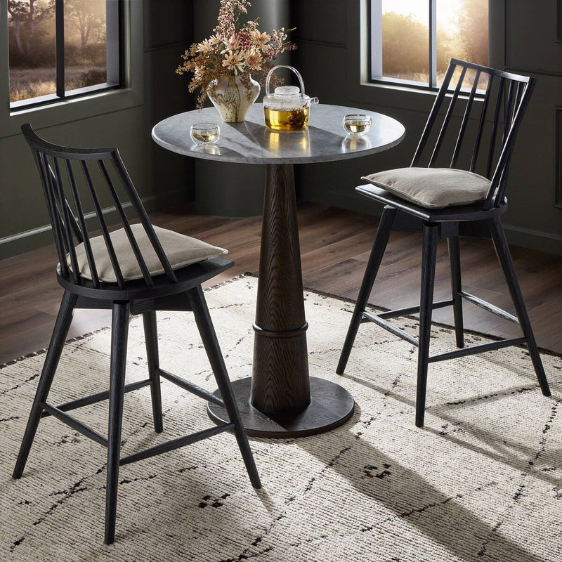 Lewis Swivel Bar + Counter Stool - Antwerp Natural