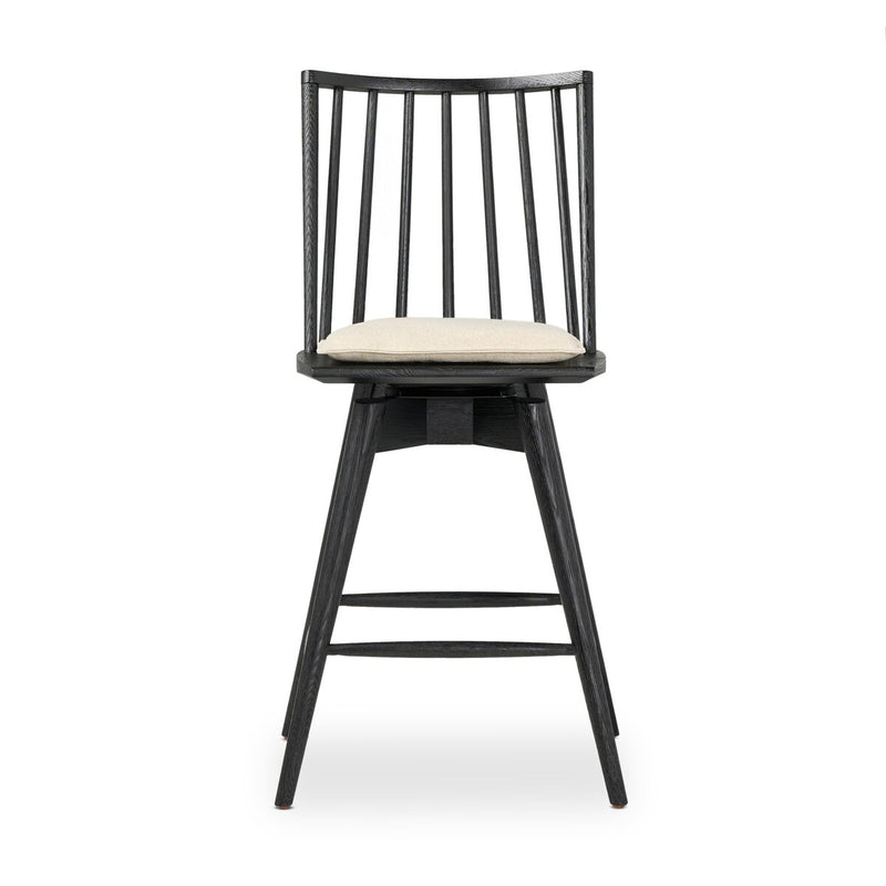 Lewis Swivel Bar + Counter Stool - Antwerp Natural