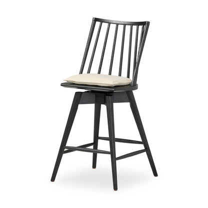 Lewis Swivel Bar + Counter Stool - Antwerp Natural