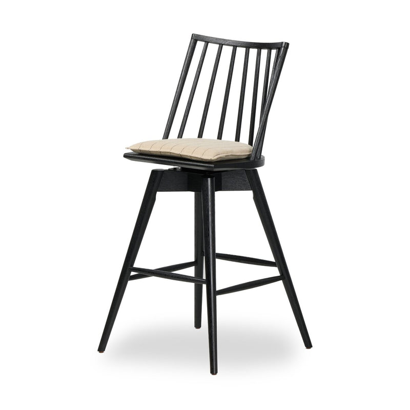 Lewis Swivel Bar + Counter Stool - Lavon Flint
