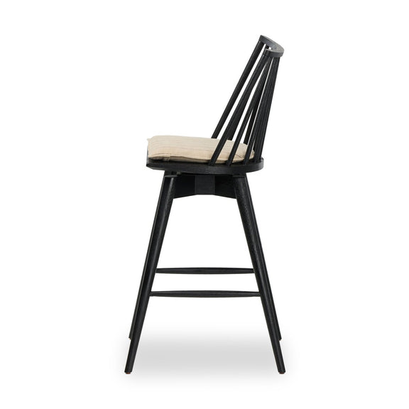 Lewis Swivel Bar + Counter Stool - Lavon Flint