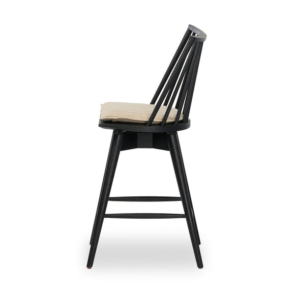 Lewis Swivel Bar + Counter Stool - Lavon Flint