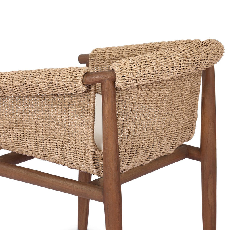 Cambrie Outdoor Dining Chair - Arashi Salt