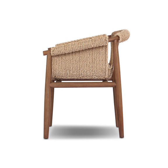 Cambrie Outdoor Dining Chair - Arashi Salt