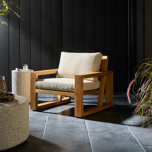 Burgos Outdoor Chair - Concha Beige