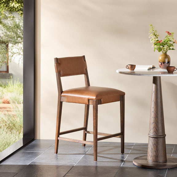 Tamari Bar + Counter Stool - Sonoma Chestnut