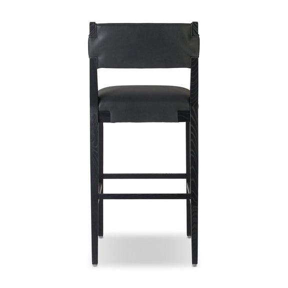 Tamari Bar + Counter Stool - Brickhouse Black