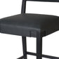 Tamari Bar + Counter Stool - Brickhouse Black