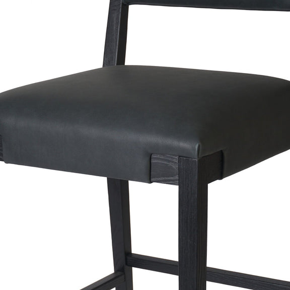 Tamari Bar + Counter Stool - Brickhouse Black