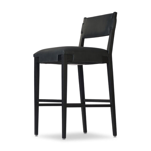 Tamari Bar + Counter Stool - Brickhouse Black