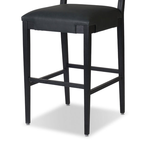 Tamari Bar + Counter Stool - Brickhouse Black