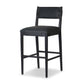 Tamari Bar + Counter Stool - Brickhouse Black