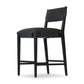 Tamari Bar + Counter Stool - Brickhouse Black