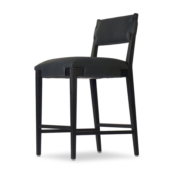 Tamari Bar + Counter Stool - Brickhouse Black