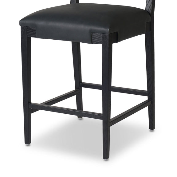 Tamari Bar + Counter Stool - Brickhouse Black