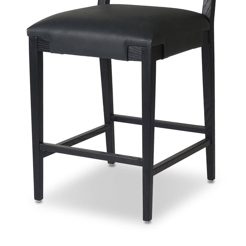 Tamari Bar + Counter Stool - Brickhouse Black