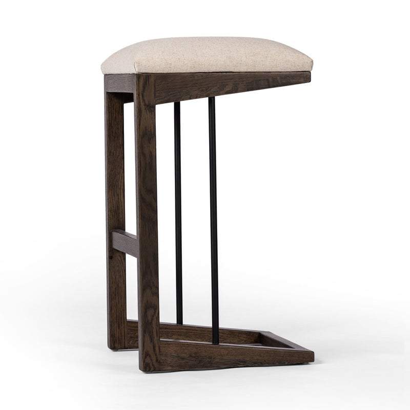 Finn Bar + Counter Stool - Sienna Brown Oak