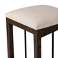 Finn Bar + Counter Stool - Sienna Brown Oak
