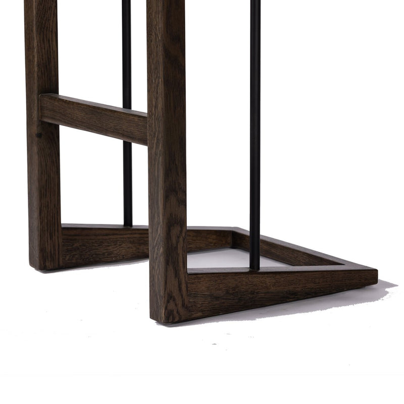Finn Bar + Counter Stool - Sienna Brown Oak
