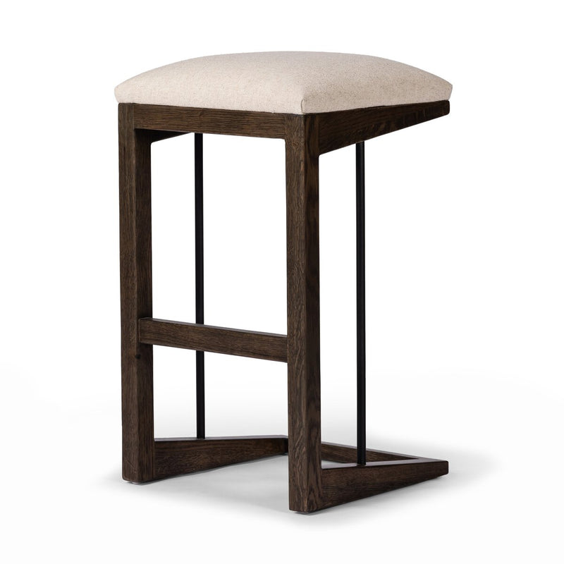 Finn Bar + Counter Stool - Sienna Brown Oak