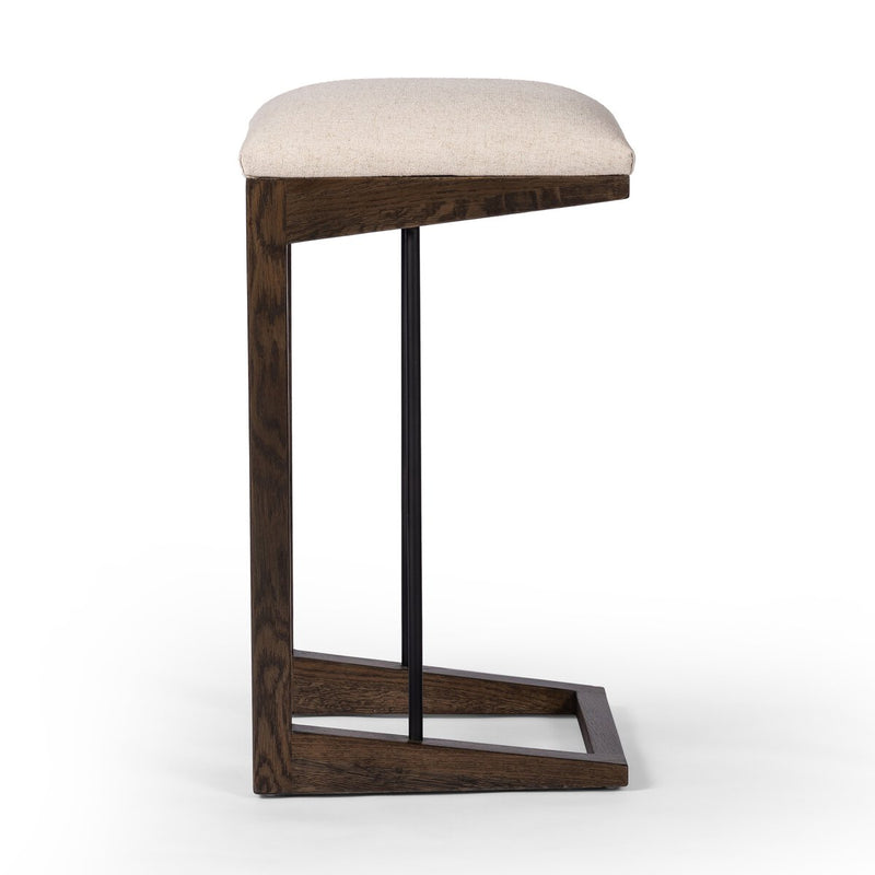 Finn Bar + Counter Stool - Sienna Brown Oak