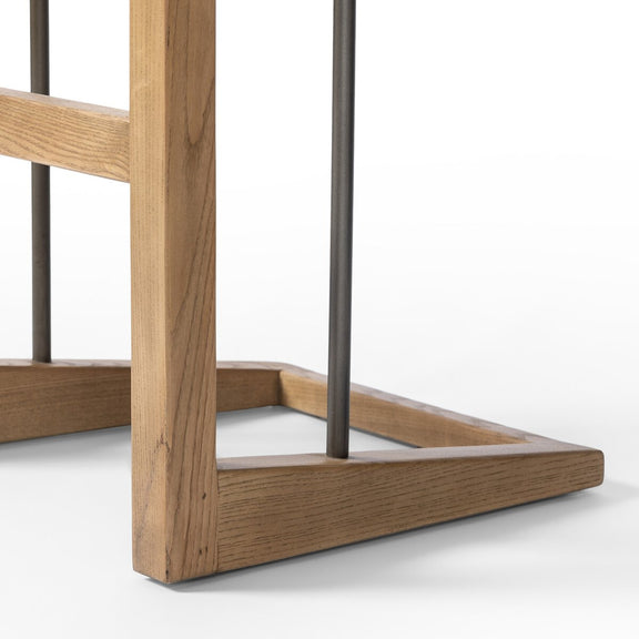 Finn Bar + Counter Stool - Toasted Ash Solid
