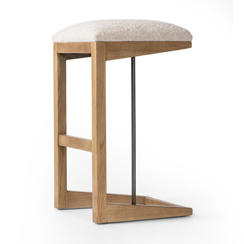 Finn Bar + Counter Stool - Toasted Ash Solid