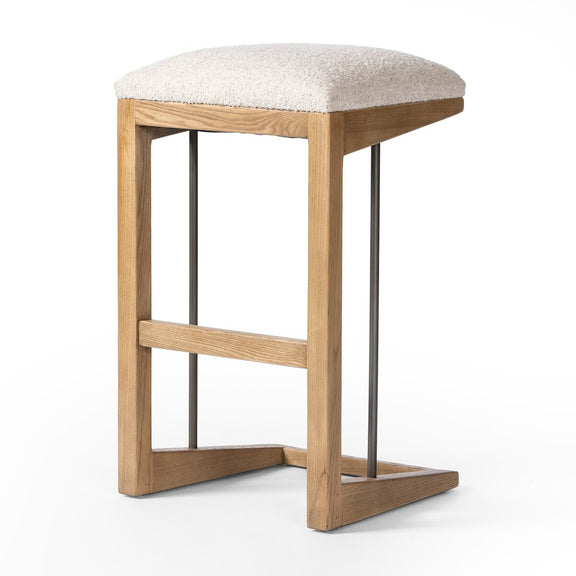 Finn Bar + Counter Stool - Toasted Ash Solid