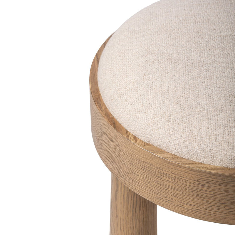 Louise Accent Stool - Thames Cream