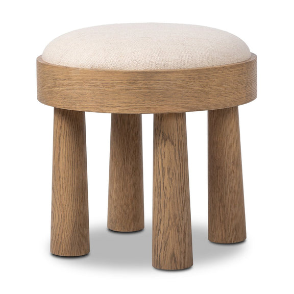 Louise Accent Stool - Thames Cream