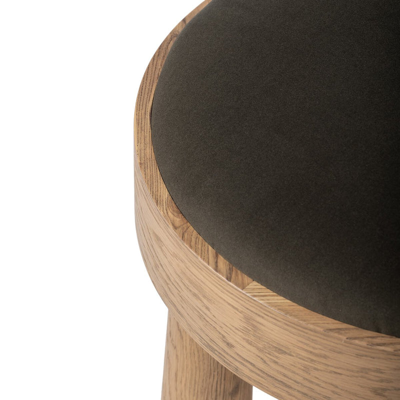 Louise Accent Stool - Modern Velvet Loden