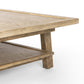 Trinity Coffee Table - Distressed Light Oak