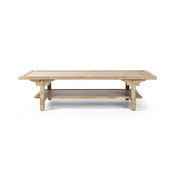 Trinity Coffee Table - Distressed Light Oak