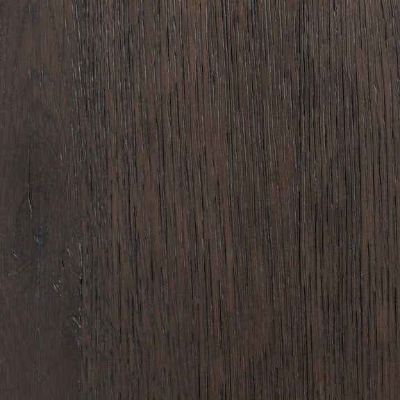 Chalmers Media Console - Smoked Black Resawn Oak