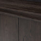 Chalmers Media Console - Smoked Black Resawn Oak