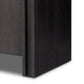 Chalmers Media Console - Smoked Black Resawn Oak