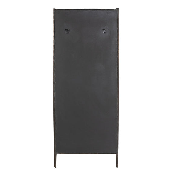 Tapered Floor Mirror - Bronzed Aluminum