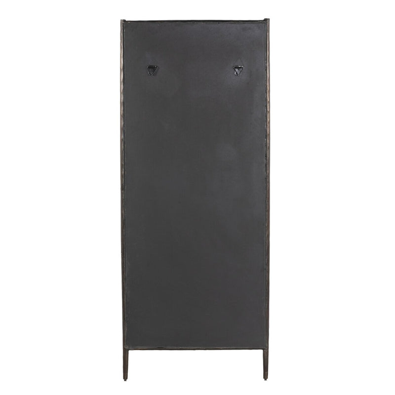 Tapered Floor Mirror - Bronzed Aluminum