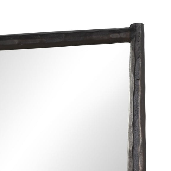 Tapered Floor Mirror - Bronzed Aluminum