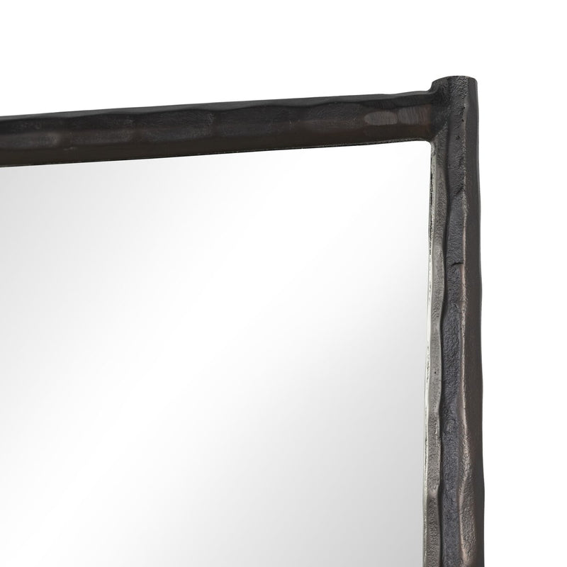 Tapered Floor Mirror - Bronzed Aluminum
