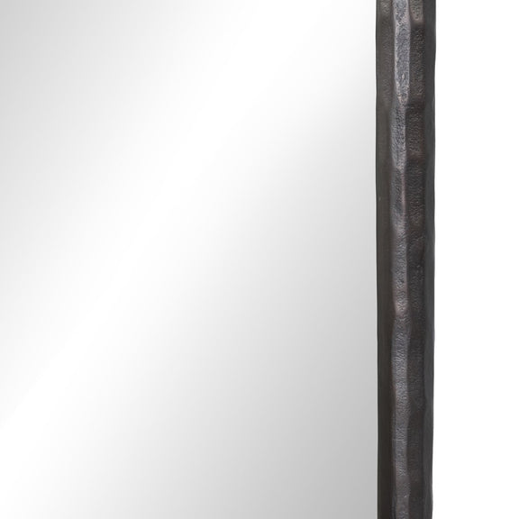Tapered Floor Mirror - Bronzed Aluminum
