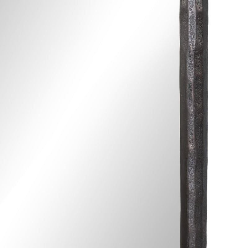 Tapered Floor Mirror - Bronzed Aluminum