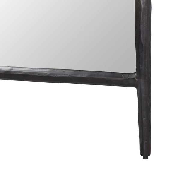 Tapered Floor Mirror - Bronzed Aluminum