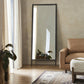 Tapered Floor Mirror - Bronzed Aluminum