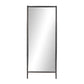 Tapered Floor Mirror - Bronzed Aluminum